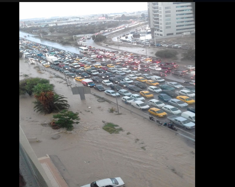 رئيس بلدية أريانة: هذا هو الوضع الحالي في الولاية بعد الأمطار الغزيرة